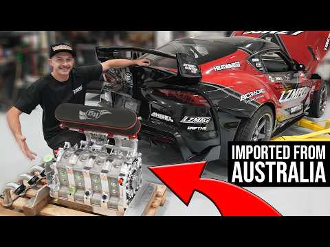 Adam LZ Overcomes Challenges: New Billet Engine for Four-Rotor Supra