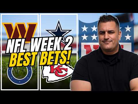 BEST NFL Week 2 PICKS! Commanders vs Cowboys | Colts vs Chiefs | Jesse Schule