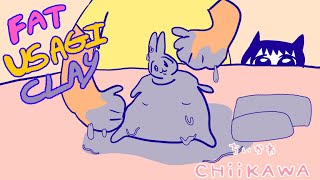 making a FAT USAGI with CLAY Let's go for 6k subs!!!!!!!!!!!!!!!!!!!!!