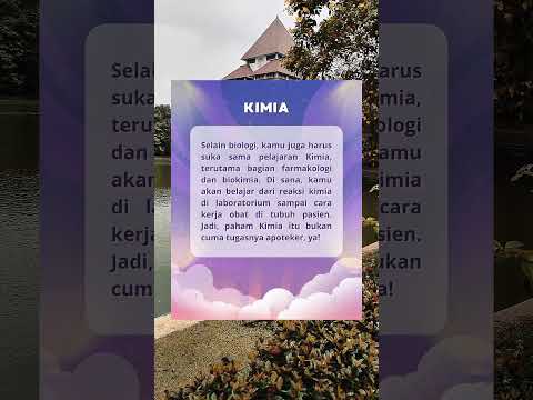 4 Pelajaran penting yang kepakai di FK nanti. #anakSMA #FK #fkugm