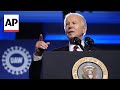 Biden honored to be endorsed by UAW union in 2024 election