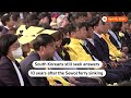 South Korea marks 10 years of #Sewol ferry sinking | REUTERS  - 01:01 min - News - Video