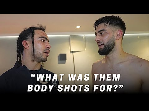 “WHY THE BODY SHOTS?” Hassan Azim OPPONENT QUESTIONS POST FIGHT WIN | NEW TRAINER | ADAM AZIM