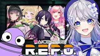【R.E.P.O.】初めてのR.E.P.O.プレイ！お宝探すぞ～！！【はなあられ/AiceClass】