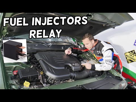 DODGE CHARGER FUEL INJECTOR RELAY LOCATION REPLACEMENT, NO FUEL