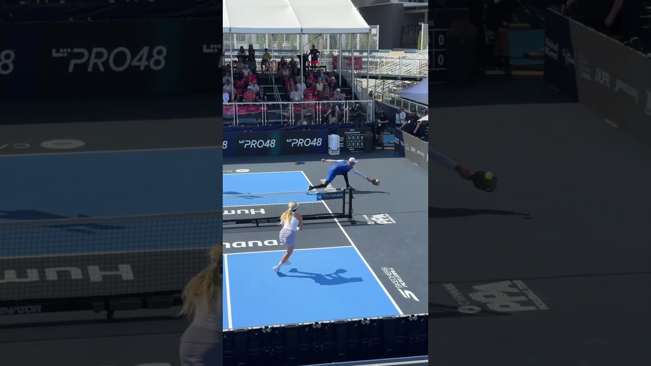 What a POINT!! Ben Johns and Anna Leigh Waters put on a SHOW 🔥