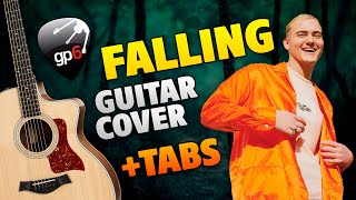 Trevor Daniel - Falling On (Acoustic Guitar Fingerstyle Cover + Free Tabs)