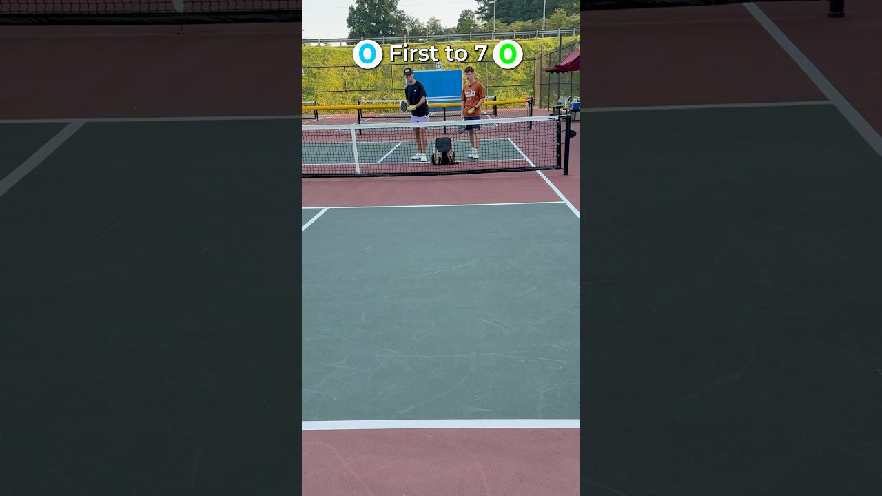 Pickleball Game Of 7! #pickleball