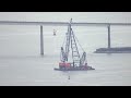 Aerial video: Cranes working on wreckage of Baltimore bridge collapse  - 02:05 min - News - Video