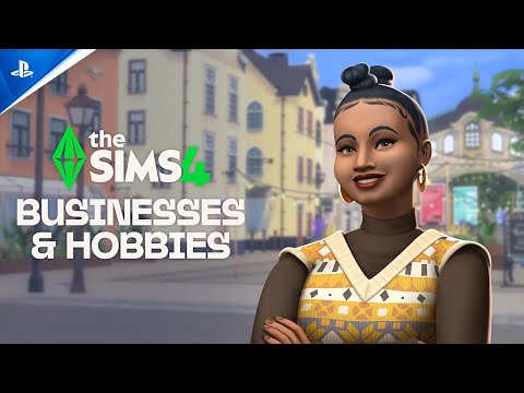 The Sims 4 - Businesses & Hobbies Expansion Pack Reveal Trailer | PS5 & PS4 Games