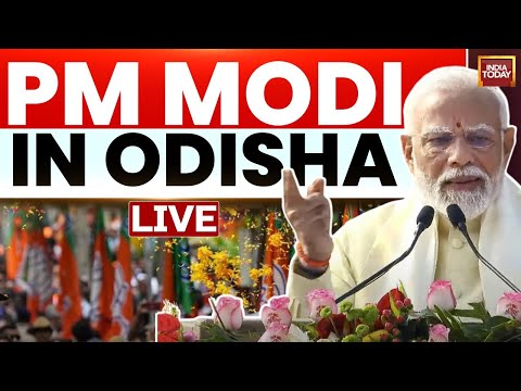 PM Modi LIVE from Odisha | PM Modi's vibrant road show in Bhubaneswar, Odisha | India Today LIVE