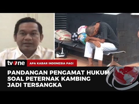 Peternak Kambing Jadi Tersangka Pengamat Penyidik Harus Perhatikan