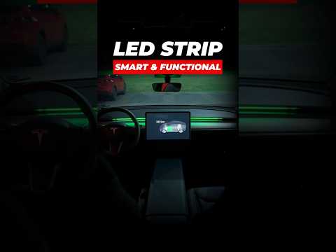 Your Model 3/Y just became smarter with our LED Strip!