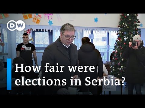 Serbia's Vucic claims election victory amid alleged irregularities | DW News