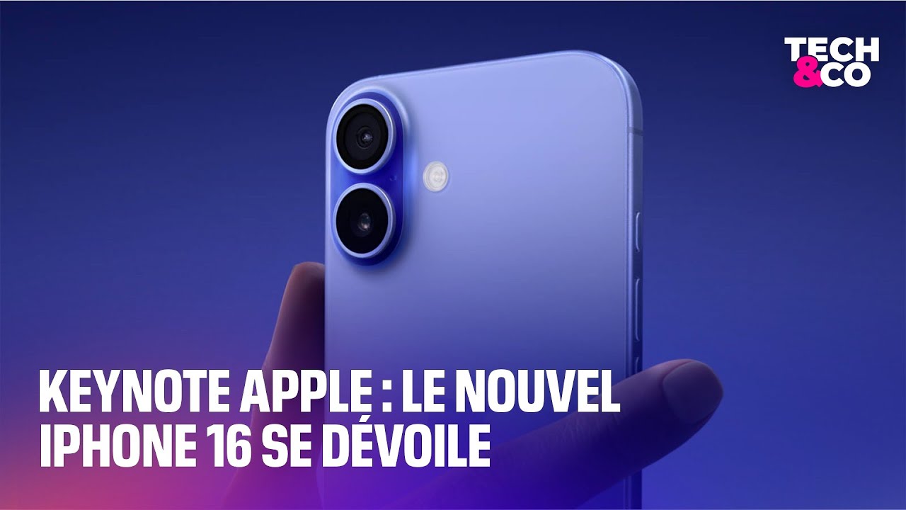 Apple dévoile le nouvel iPhone 16