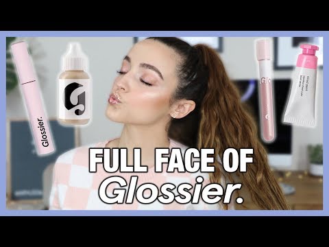 FULL FACE OF Glossier | What's GOOD + What's ehhhh"