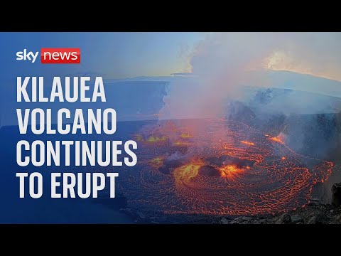 Second largest volcano in Hawaii erupts