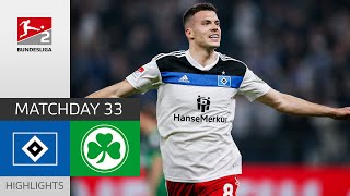 Hamburg Keeps Dreaming! | Hamburg — Greuther Fürth 2-1 | Highlights | Matchday 33 — Bundesliga 2