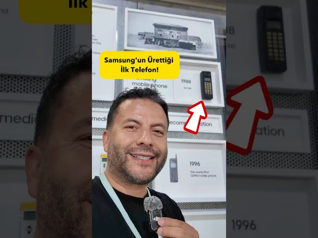 Samsung'un ilk telefonunu buldum 😍