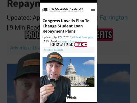 The College Investor | Breaking Down The Republican Plan To Change Student Loans