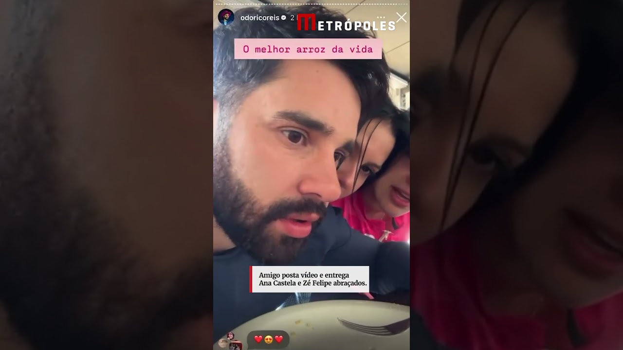 Amigo posta vídeo e entrega Ana Castela e Zé Felipe abraçados