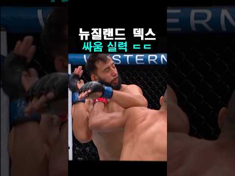 뉴질랜드 덱스 싸움실력 ㄷㄷ