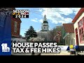 House budget plan hikes taxes, fees; Senate says no