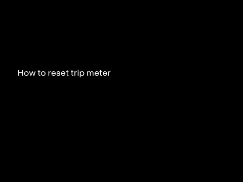 How to reset trip meter on your Ather scooter