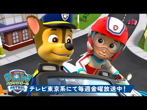 パウ・パトロール ベストカーチェイス シーン、チェイスとケント 30分