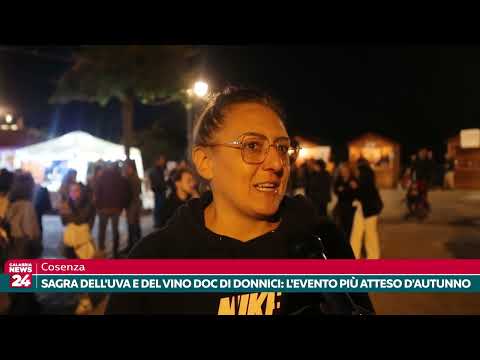 Cosenza - Sagra dell'Uva e del Vino DOC di Donnici: l'evento più atteso d'autunno