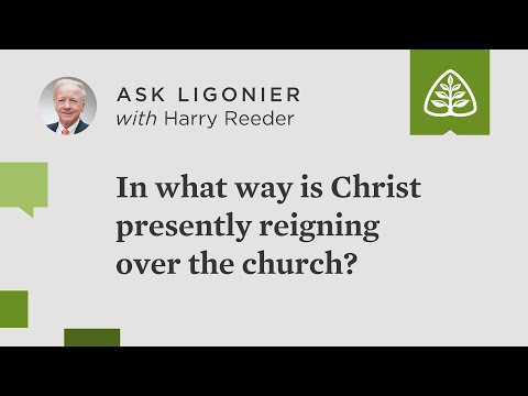 In what way is Christ presently reigning over the church?