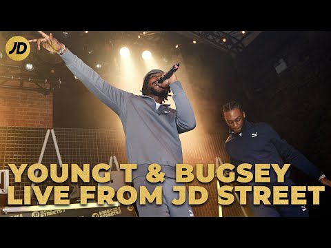 jdsports.co.uk & JD Sports Voucher Code video: LIVE FROM JD STREET: YOUNG T AND BUGSEY