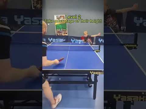 Some of the best ways to destroy kids serves! #tabletennis