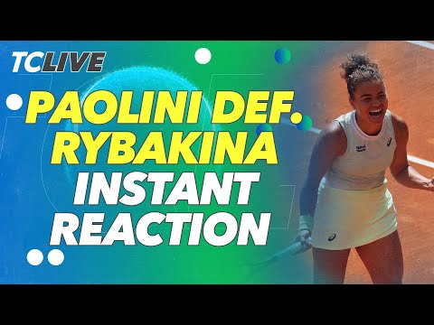 Jasmine Paolini Triumphs Over Elena Rybakina | 2024 Roland Garros Quarterfinal