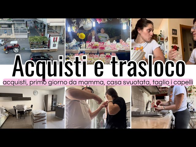 Acquisti per noi/ inizia il trasloco/ taglio una ciocca di capelli/ uscita del sabato/ debbyg vlog✨