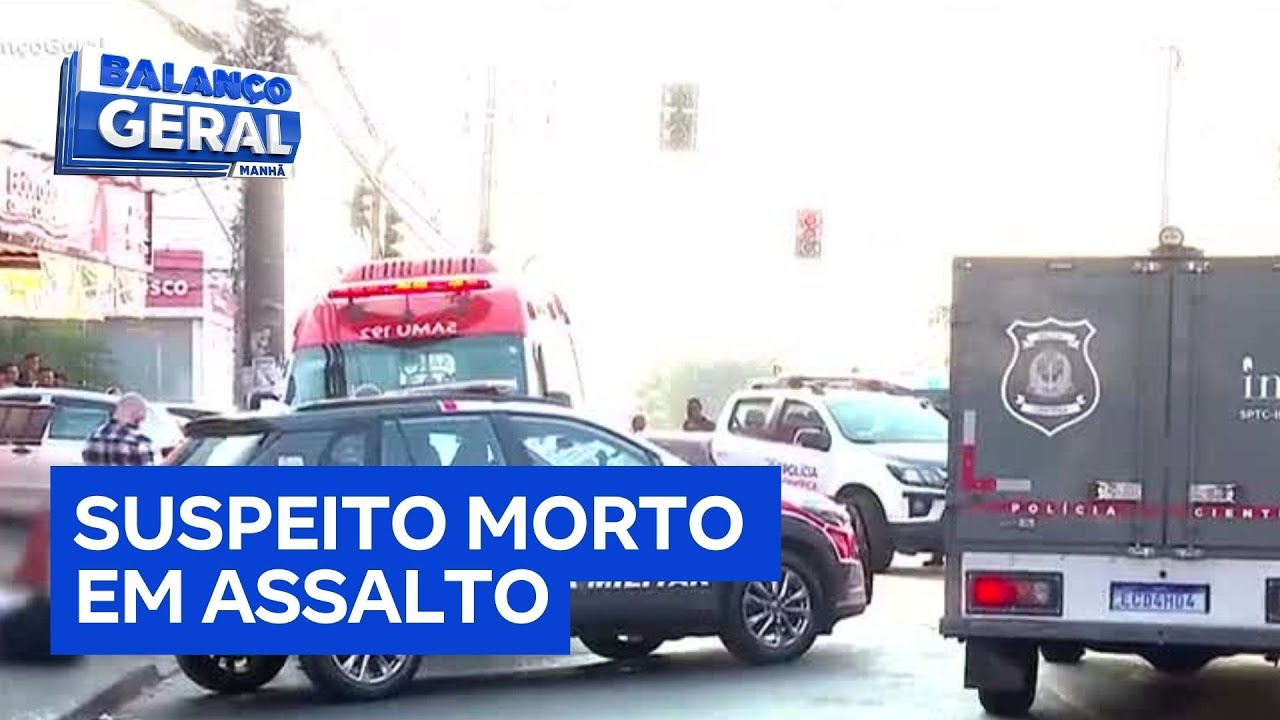 Motorista reage a assalto na zona oeste de SP e criminoso morre em troca de tiros com PM de folga