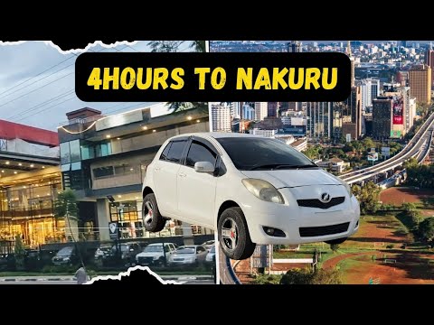 POV: Nairobi to Nakuru in a Toyota Vitz! 🌄 Scenic 4HR Journey