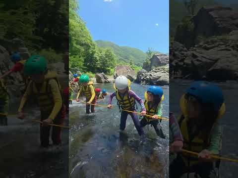 #リバージョイ #キャニオニング #シャワークライミング #夏休み