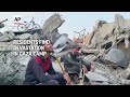 Cease-fire allows residents of Jabaliya refugee camp to venture out and assess destruction  - 01:10 min - News - Video