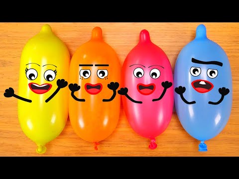 ❤ Making Slime At Home With Funny Balloons ❤