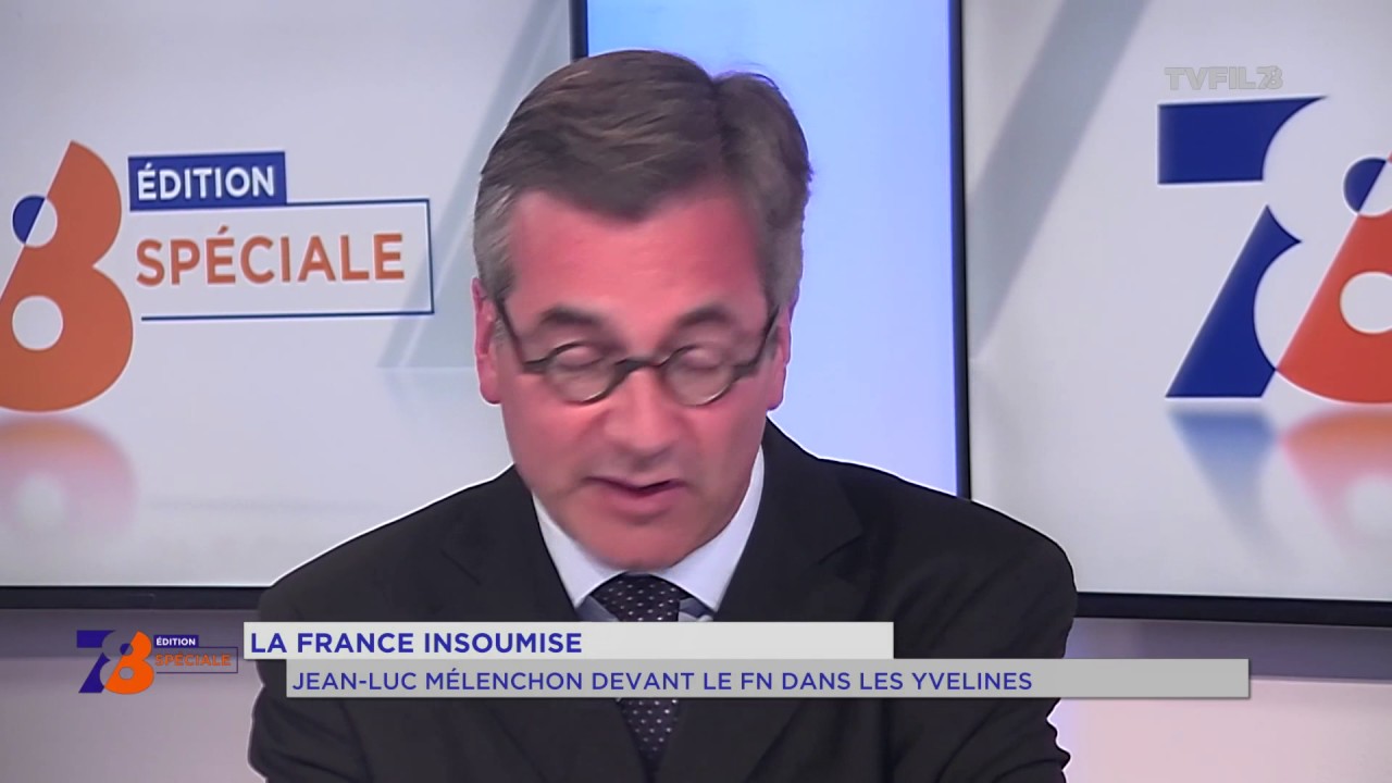 La France Insoumise : Jean-Luc Mélenchon devant le FN dans les Yvelines