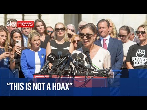 Epstein victims hold news conference