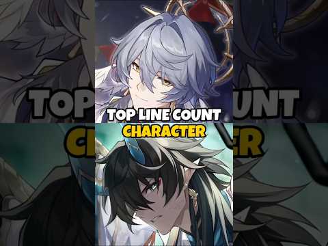 Guess who has the most lines #honkaistarrail #honkai #hsr