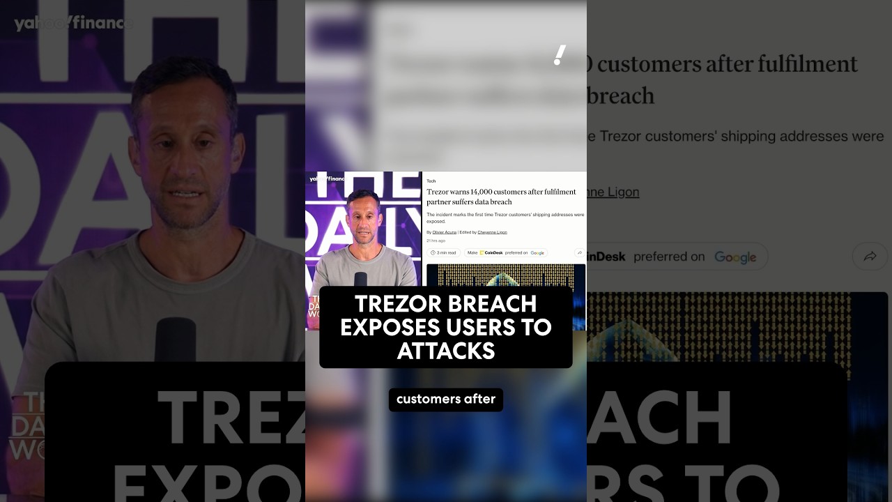 Trezor breach turns self-custody into a physical security risk