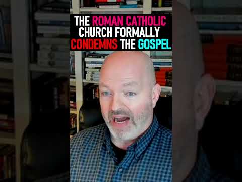 The Roman Catholic Church Formally Condemns the Gospel - Pastor Hines Podcast #shorts #JesusChrist