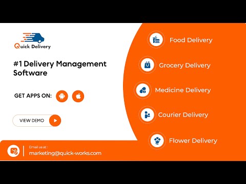 Create Your Own Delivery Management Software | On-Demand Delivery App Development | Live Demo