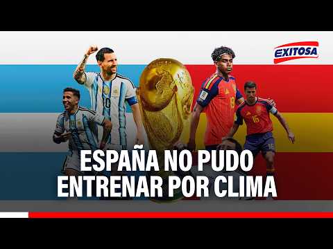 🔴🔵 España no pudo entrenar por clima y EE.UU. le niega el ingreso al excampeón del mundo