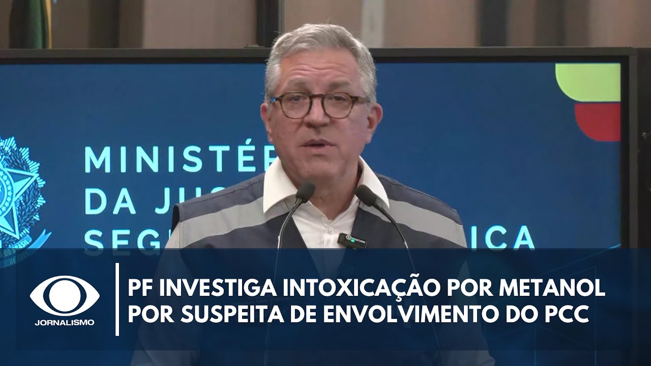 PF vai investigar intoxicação por metanol por suspeita de envolvimento do PCC