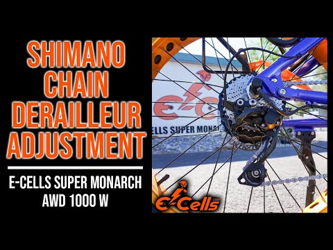 HOW TO ADJUST SHIMANO CHAIN DERAILLEUR