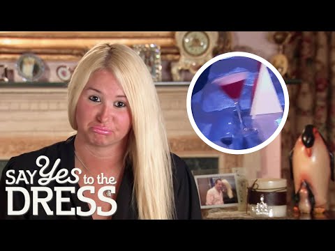 Video: Bride Spills A Drink On Her Dress Moments Before Her Wedding! | Say Yes To The Dress: The Big Day